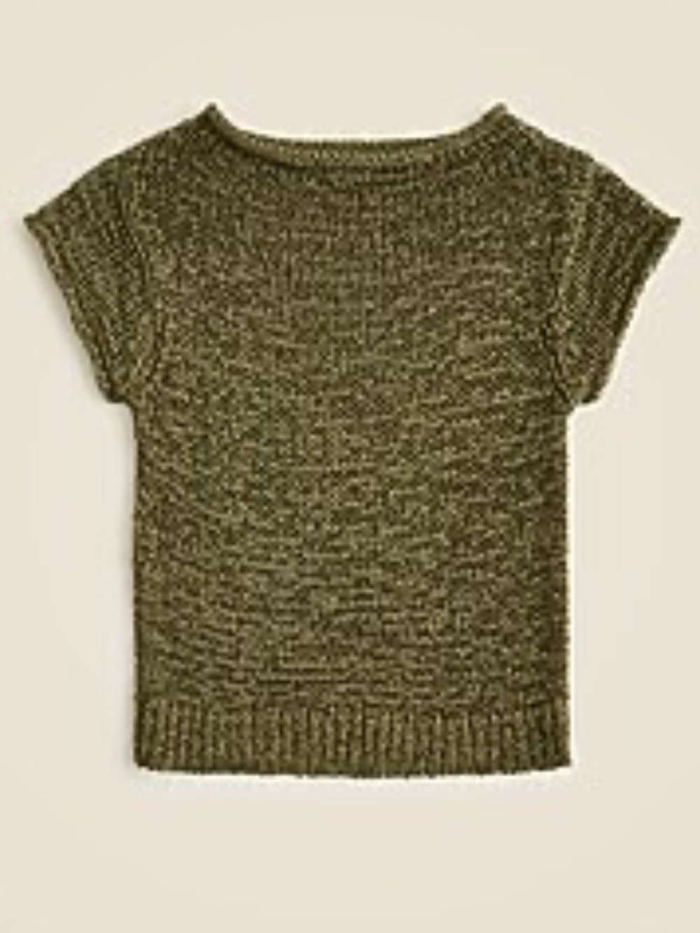 J. Crew Montauk Textured Sweater Tee -- EUC